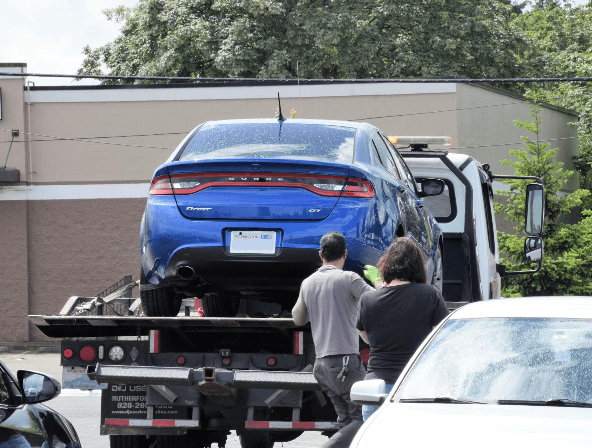 Flatbed towing in Los Angeles — Pintask